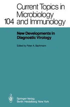 Bachmann |  New Developments in Diagnostic Virology | eBook | Sack Fachmedien