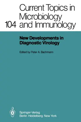 Bachmann | New Developments in Diagnostic Virology | Buch | 978-3-642-68951-2 | sack.de