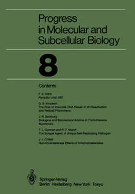  Progress in Molecular and Subcellular Biology | eBook | Sack Fachmedien