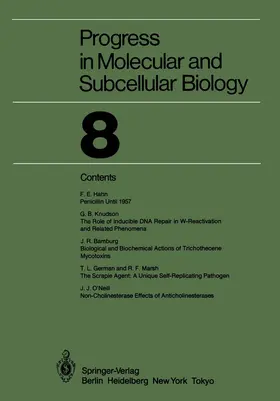 Progress in Molecular and Subcellular Biology | Buch |  Sack Fachmedien