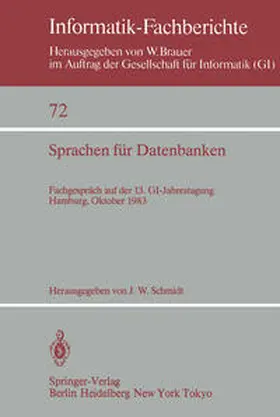 Schmidt |  Sprachen für Datenbanken | eBook | Sack Fachmedien