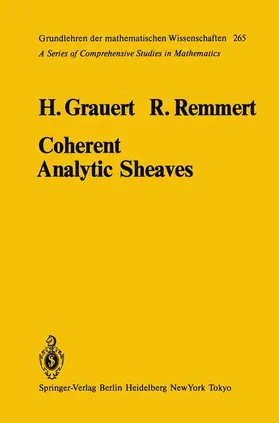 Remmert / Grauert |  Coherent Analytic Sheaves | Buch |  Sack Fachmedien