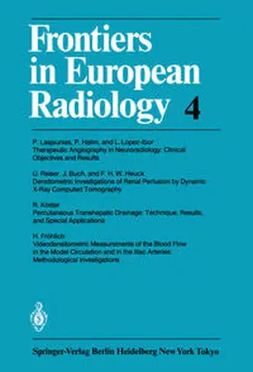  Frontiers in European Radiology | eBook | Sack Fachmedien