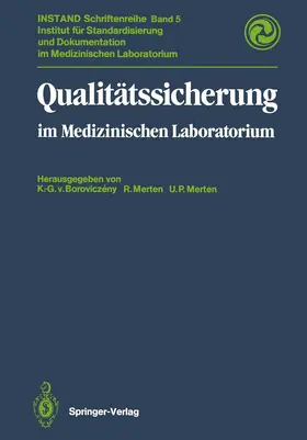 Boroviczeny / Merten |  Qualitätssicherung | Buch |  Sack Fachmedien