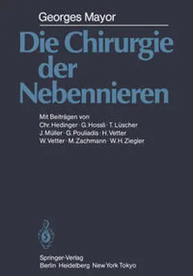 Mayor |  Die Chirurgie der Nebennieren | eBook | Sack Fachmedien