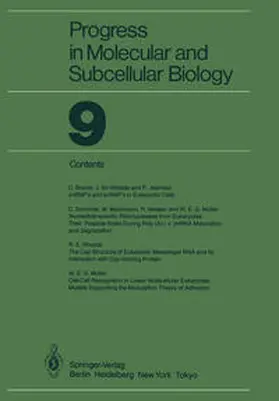  Progress in Molecular and Subcellular Biology | eBook | Sack Fachmedien