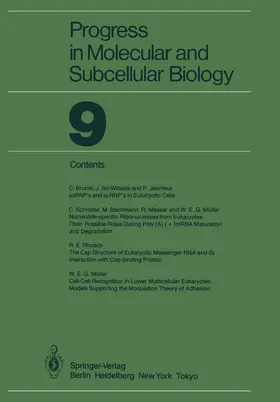 Progress in Molecular and Subcellular Biology | Buch |  Sack Fachmedien