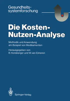 Horisberger / Eimeren |  Die Kosten — Nutzen — Analyse | eBook | Sack Fachmedien