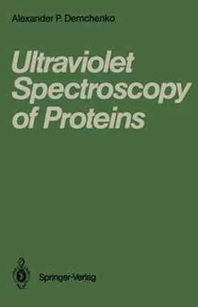 Demchenko |  Ultraviolet Spectroscopy of Proteins | eBook | Sack Fachmedien