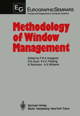 Hopgood / Duce / Williams |  Methodology of Window Management | Buch |  Sack Fachmedien