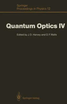 Harvey / Walls | Quantum Optics IV | E-Book | www2.sack.de