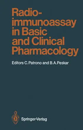 Patrono / Peskar |  Radioimmunoassay in Basic and Clinical Pharmacology | eBook | Sack Fachmedien