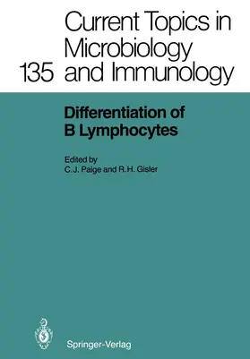 Gisler / Paige |  Differentiation of B Lymphocytes | Buch |  Sack Fachmedien