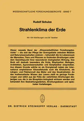 Schulze | Strahlenklima der Erde | E-Book | sack.de