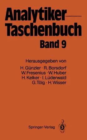 Fresenius / Günzler / Huber |  Analytiker-Taschenbuch | Buch |  Sack Fachmedien