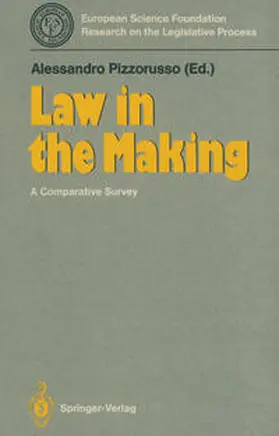 Pizzorusso |  Law in the Making | eBook | Sack Fachmedien