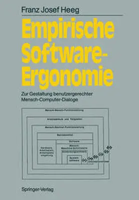 Heeg |  Empirische Software-Ergonomie | eBook | Sack Fachmedien