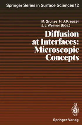 Grunze / Kreuzer / Weimer |  Diffusion at Interfaces: Microscopic Concepts | eBook | Sack Fachmedien