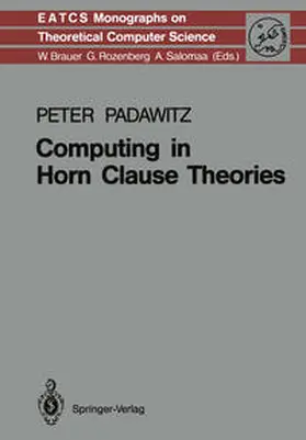 Padawitz |  Computing in Horn Clause Theories | eBook | Sack Fachmedien