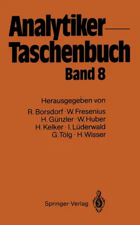 Borsdorf / Fresenius / Günzler |  Analytiker-Taschenbuch | Buch |  Sack Fachmedien