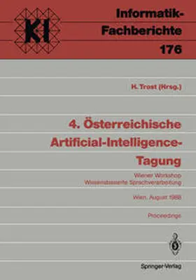Trost |  4. Österreichische Artificial-Intelligence-Tagung | eBook | Sack Fachmedien