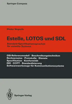 Hogrefe |  Estelle, LOTOS und SDL | eBook | Sack Fachmedien