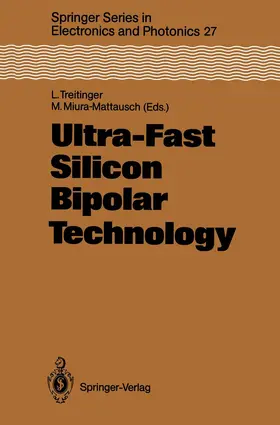 Treitinger / Miura-Mattausch |  Ultra-Fast Silicon Bipolar Technology | Buch |  Sack Fachmedien
