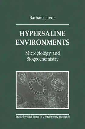 Javor |  Hypersaline Environments | Buch |  Sack Fachmedien