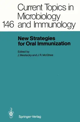 Mestecky / McGhee |  New Strategies for Oral Immunization | Buch |  Sack Fachmedien