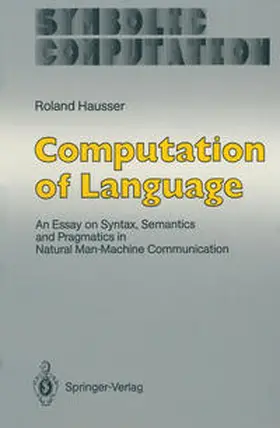Hausser |  Computation of Language | eBook | Sack Fachmedien