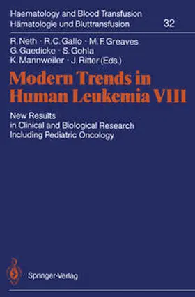 Neth / Gallo / Greaves |  Modern Trends in Human Leukemia VIII | eBook | Sack Fachmedien