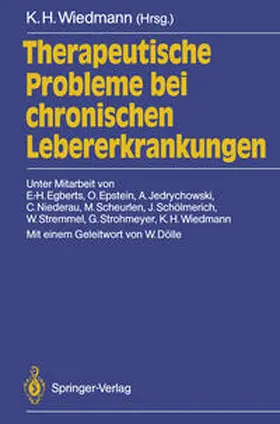 Wiedmann |  Therapeutische Probleme bei chronischen Lebererkrankungen | eBook | Sack Fachmedien