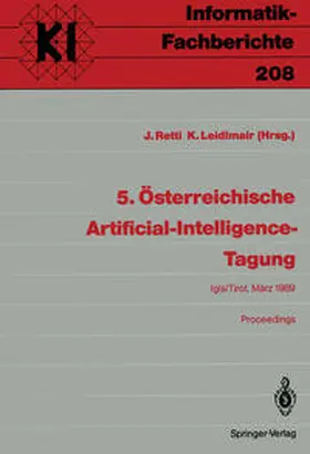 Retti / Leidlmair |  5. Österreichische Artificial-Intelligence-Tagung | eBook | Sack Fachmedien