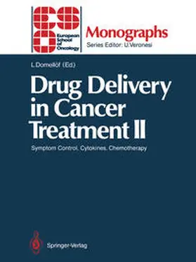 Domellöf |  Drug Delivery in Cancer Treatment II | eBook | Sack Fachmedien