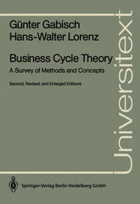 Gabisch / Lorenz | Business Cycle Theory | E-Book | sack.de