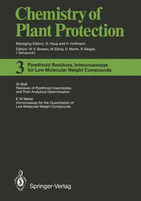 Haug / Hoffmann |  Pyrethroid Residues, Immunoassays for Low Molecular Weight Compounds | Buch |  Sack Fachmedien