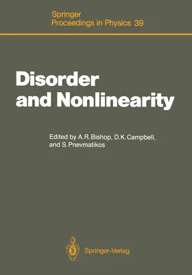 Bishop / Campbell / Pnevmatikos |  Disorder and Nonlinearity | Buch |  Sack Fachmedien