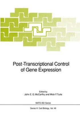McCarthy / Tuite |  Post-Transcriptional Control of Gene Expression | eBook | Sack Fachmedien