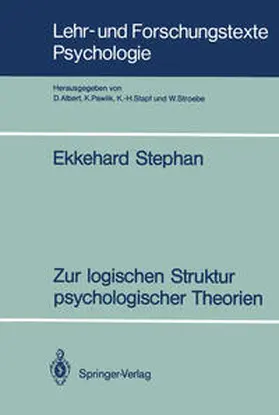 Stephan | Zur logischen Struktur psychologischer Theorien | E-Book | sack.de