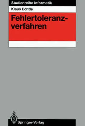 Echtle |  Fehlertoleranzverfahren | eBook | Sack Fachmedien