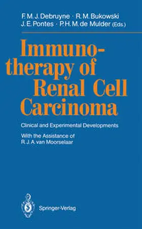 Debruyne / Bukowski / Pontes |  Immunotherapy of Renal Cell Carcinoma | eBook | Sack Fachmedien