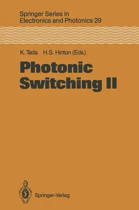 Tada / Hinton |  Photonic Switching II | Buch |  Sack Fachmedien