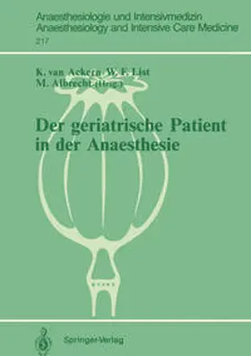 Ackern / List / Albrecht |  Der geriatrische Patient in der Anaesthesie | eBook | Sack Fachmedien