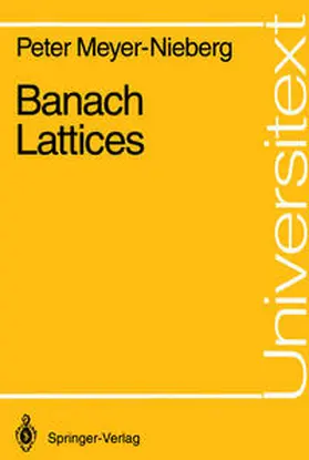 Meyer-Nieberg |  Banach Lattices | eBook | Sack Fachmedien