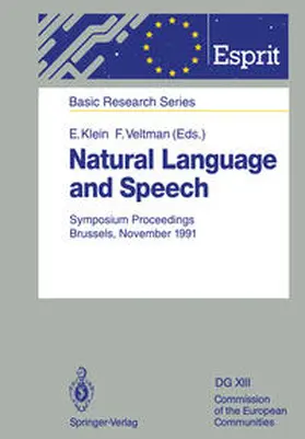 Klein / Veltman |  Natural Language and Speech | eBook | Sack Fachmedien