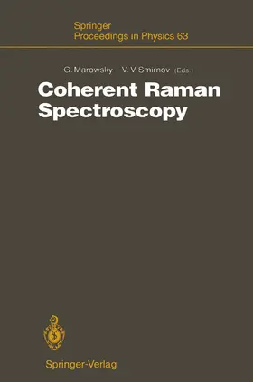 Smirnov / Marowsky |  Coherent Raman Spectroscopy | Buch |  Sack Fachmedien