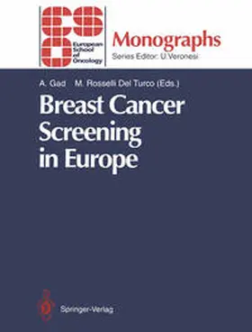 Gad / Rosselli Del Turco |  Breast Cancer Screening in Europe | eBook | Sack Fachmedien