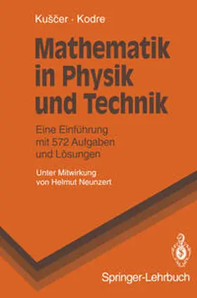 Kuscer / Kodre |  Mathematik in Physik und Technik | eBook | Sack Fachmedien