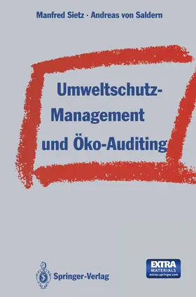Saldern / Sietz |  Umweltschutz-Management und Öko-Auditing | Buch |  Sack Fachmedien