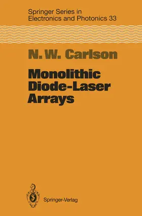 Carlson |  Monolithic Diode-Laser Arrays | Buch |  Sack Fachmedien